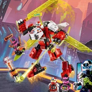 Đồ chơi lắp ráp Lego Ninjago 71707 - Phi Cơ Biến Hình Của Kai