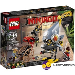 Đồ chơi lắp ráp Lego Ninjago 70629 - Người Máy Cá Mập đại chiến các Ninja