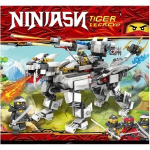 Đồ chơi lắp ráp lego Ninjago rồng LEDUO 76022