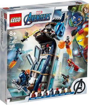 Đồ chơi lắp ráp Lego Super Heroes 76166 Avengers Tower Battle Tòa Nhà Của Biệt Đội Siêu Anh Hùng