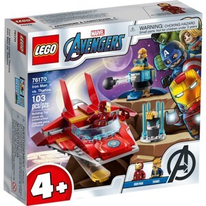 Đồ chơi lắp rắp Lego SuperHeroes 76170 Người Nhện Đối Đầu Thanos