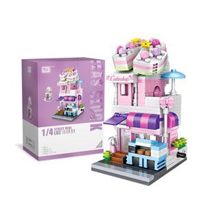 Đồ chơi lắp ráp LOZ 1621 - Tiệm Bánh Cake Shop (334 pcs)