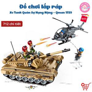 Đồ chơi lắp ráp Qman 1729 - Biệt đội xe tăng và máy bay chiến đấu