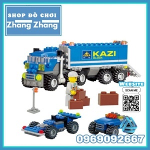 Đồ chơi lắp ráp xếp hình lego xe ô tô Kazi 6409