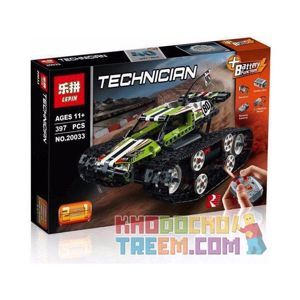 Đồ chơi lắp ráp xếp hình Lepin 20033 - Ô tô đua bánh xích điều khiển từ xa