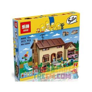 Đồ chơi lắp ráp xếp hình Lepin 16005 - Căn nhà gia đình Simpson