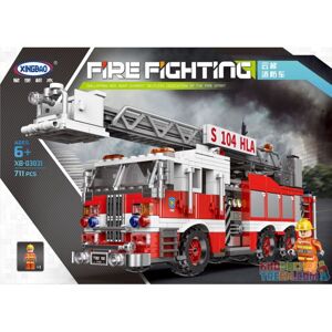 Đồ chơi lắp ráp Xingbao 03031 - Xe Thang Cứu Hỏa (771 pcs)