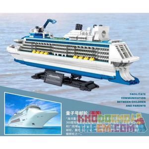 Đồ chơi lắp ráp ZHEGAO QL1808 - Du thuyền lượng tử