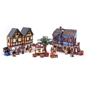 Đồ chơi lego Chợ làng Trung Cổ 10193