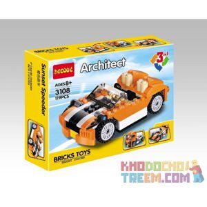 Bộ lắp ráp Siêu xe hoàng hôn Lego 31017