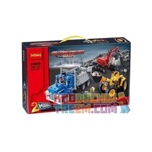 Bộ xếp hình Xe thám hiểm mặt trăng Lego City 3365