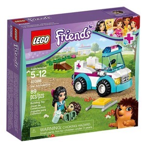 Bộ lắp ráp Xe cấp cứu thú nuôi Lego Friends 41086