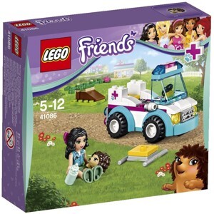 Bộ lắp ráp Xe cấp cứu thú nuôi Lego Friends 41086