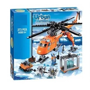 Bộ xếp hình Trực thăng Bắc Cực Lego City 60034