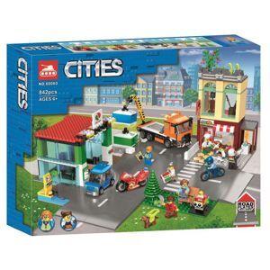 Bộ xếp hình Xe vận chuyển ô tô Lego 60060