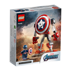 Đồ chơi Lego Chiến Giáp Captain America 76168