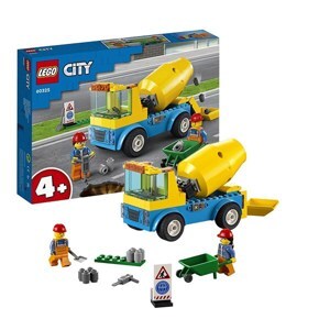 Bộ xếp hình Xe trộn xi măng Lego City 60018