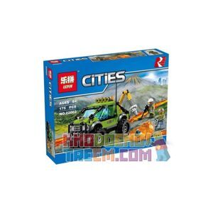 Đồ chơi Lego City 60121 - Xe khám phá núi lửa