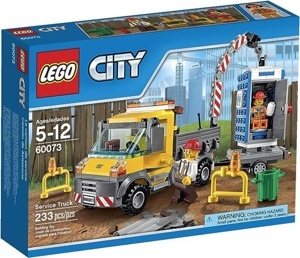 Đồ chơi Lego City - Dịch vụ xe tải vệ sinh lưu động 60073