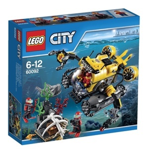 Đồ chơi Lego City - Mô hình tàu ngầm dưới đáy biển 60092