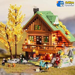Bộ xếp hình Ngôi nhà trên núi Lego Creater 31025
