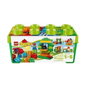 Bộ xếp hình Thùng gạch Duplo vui nhộn Lego 10572