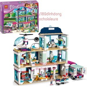 Đồ chơi Lego Friends Bệnh viện Công viên trái tim 887 chi tiết BELA 10761