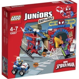 Đồ Chơi Lego Juniors 10687 - Căn Cứ Của Người Nhện (137 miếng)