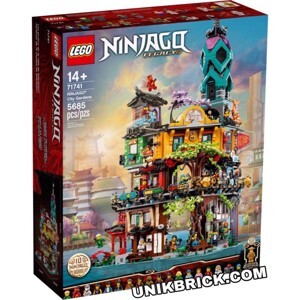 Đồ chơi Lego Niinjago 71741 khu vườn thành phố Niinjago (5685 chi tiết)