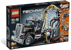 Mô hình Xe tải trở gỗ Logging Truck Lego Techinic 9397