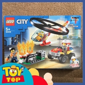 Đồ chơi Lego xếp hình - Trực thăng cứu hỏa khẩn cấp SKU 60248