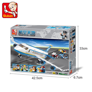 Đồ chơi máy bay dân sự Sluban M38-B0366