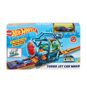 Đồ chơi mô hình Bộ Hot Wheels rửa xe xoáy trục