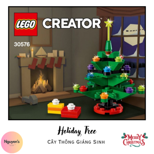 Đồ chơi mô hình Lego 30576 Cây thông Noel