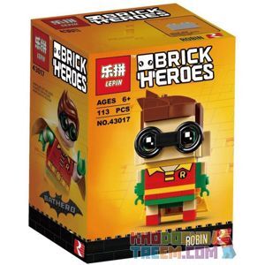 Đồ chơi mô hình Lego Brick Headz – Robin 41587(101 mảnh ghép)