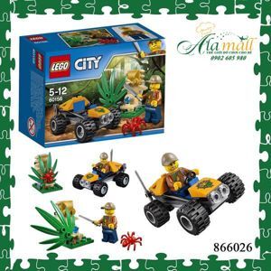 Đồ chơi mô hình Lego City - Xe thám hiểm rừng 60156 (53 mảnh ghép)