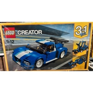 Đồ chơi mô hình Lego Creator - Xe đua tốc độ xanh 31070 (664 chi tiết)