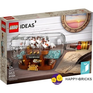 Đồ chơi mô hình Lego Ideas 92177 Ship in a Bottle