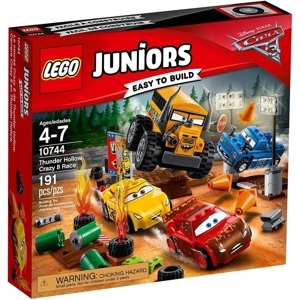 Đồ chơi mô hình Lego Juniors - Đường đua sấm sét 10744 (191 mảnh ghép)