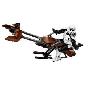 Đồ chơi mô hình Lego Star Wars – Lính đánh bộ và phi cơ tốc độ 75532 (452 chi tiết)