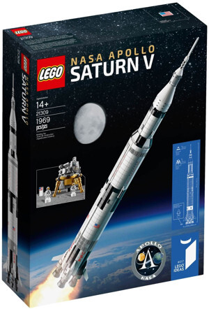 Đồ chơi mô hình Lego - Tàu NASA Apollo Saturn V 21309 (1969 chi tiết)