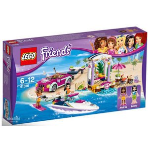 Đồ chơi mô hình Lego - Xe kéo và ca nô của Andrea 41316 (309 chi tiết)