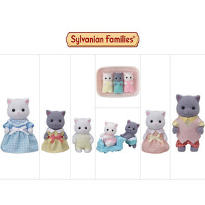 Đồ chơi mô hình sylvanian families bé mèo ba tư