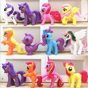 Đồ chơi ngựa Pony thiên thần (Set 12 con)