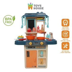 Đồ chơi nhà bếp cho bé học nấu nướng CAYABE Toyshouse màu xanh TH-889-169