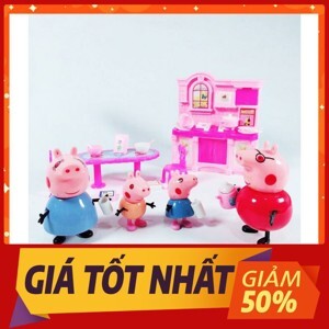 Đồ chơi nhà bếp gia đình heo Peppa Pig