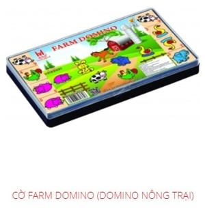 Đồ chơi phát triển IQ Domino Nông Trại Fun IQ PT04 - Phan Thị (từ 3 tuổi trở lên)