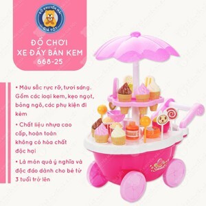 Đồ chơi quầy bán kem di động Toys House 668-25