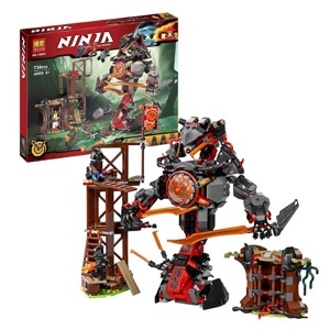 Đồ chơi sự khởi đầu của đế chế sắt LEGO NINJAGO 70626 (704 chi tiết)