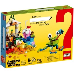 Đồ chơi thùng gạch thế giới vui nhộn Lego BrandCampaign - 10403 (295 chi tiết)